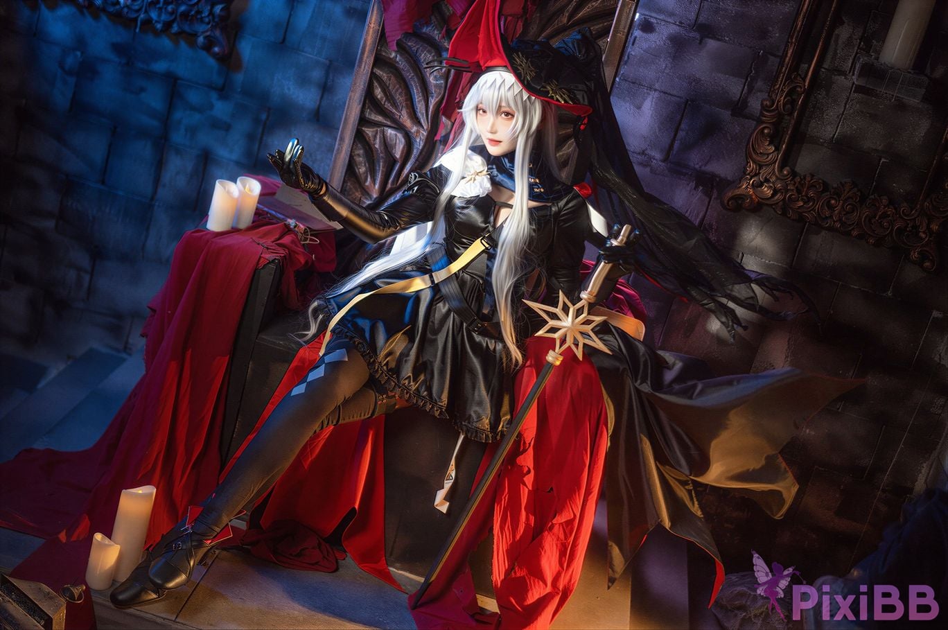 Cosplayer Guahi Sauce Arknights ghost shark PixiBB.COM 001