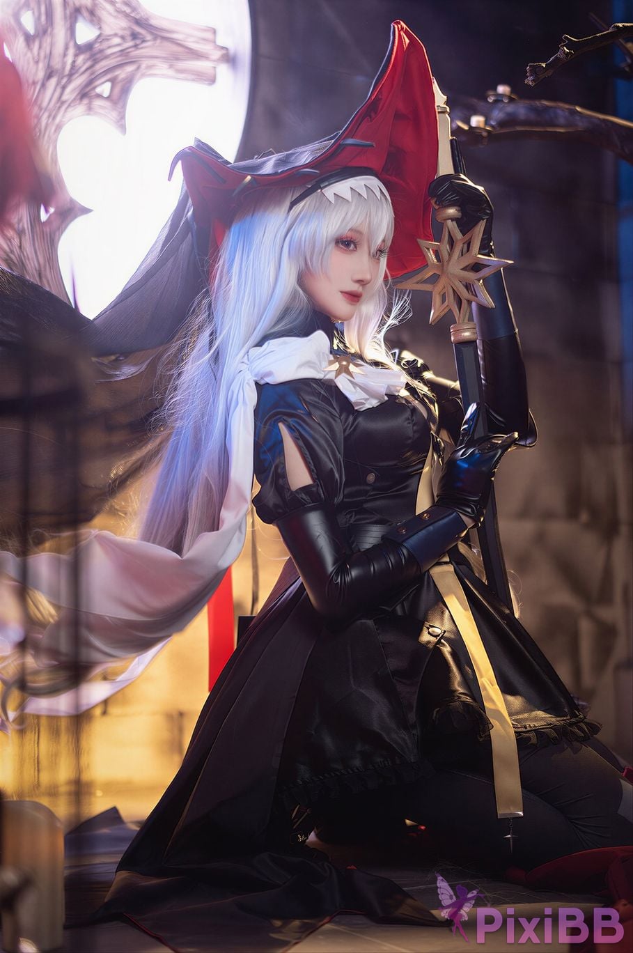 Cosplayer Guahi Sauce Arknights ghost shark PixiBB.COM 009