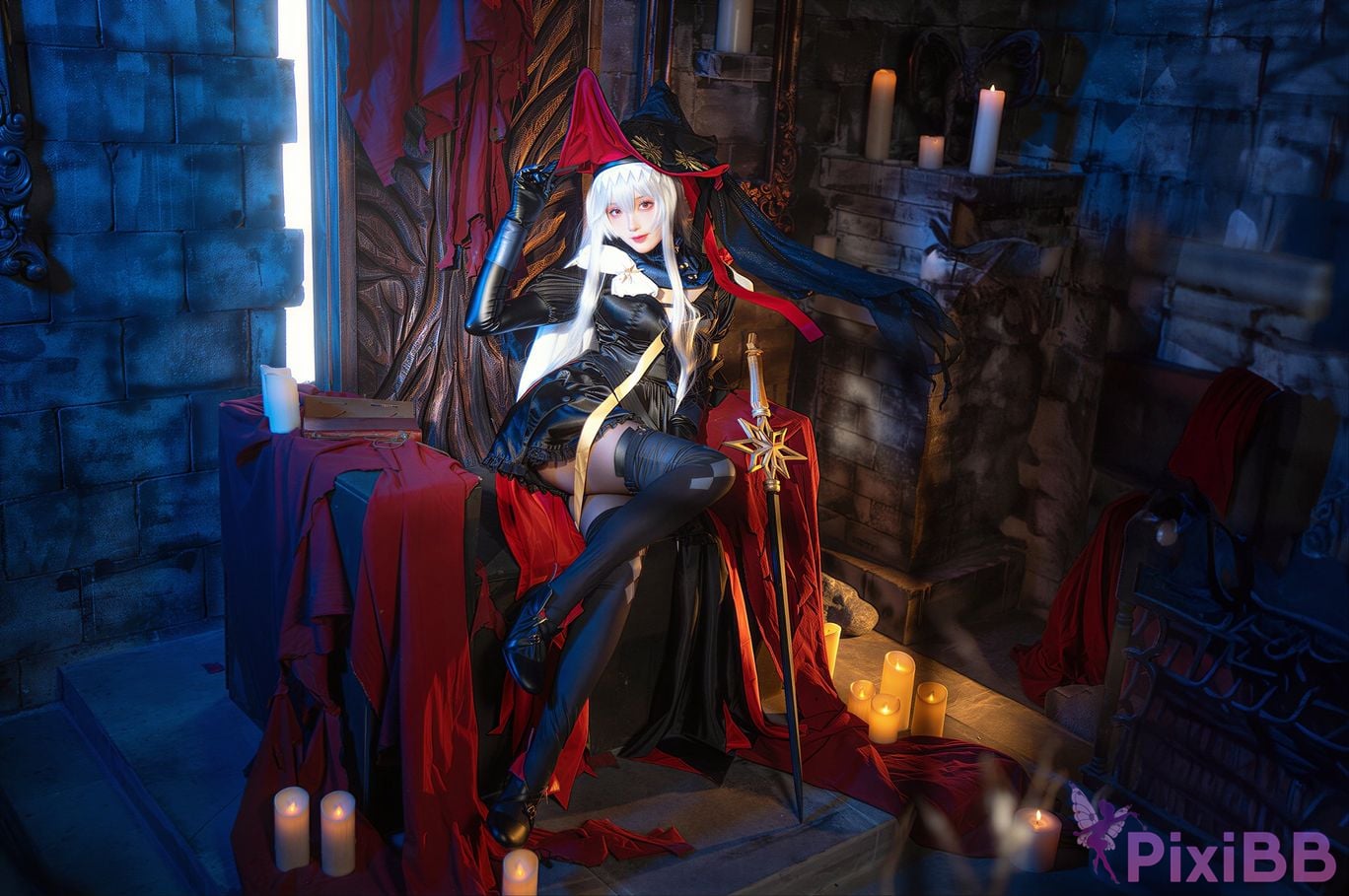 Cosplayer Guahi Sauce Arknights ghost shark PixiBB.COM 011