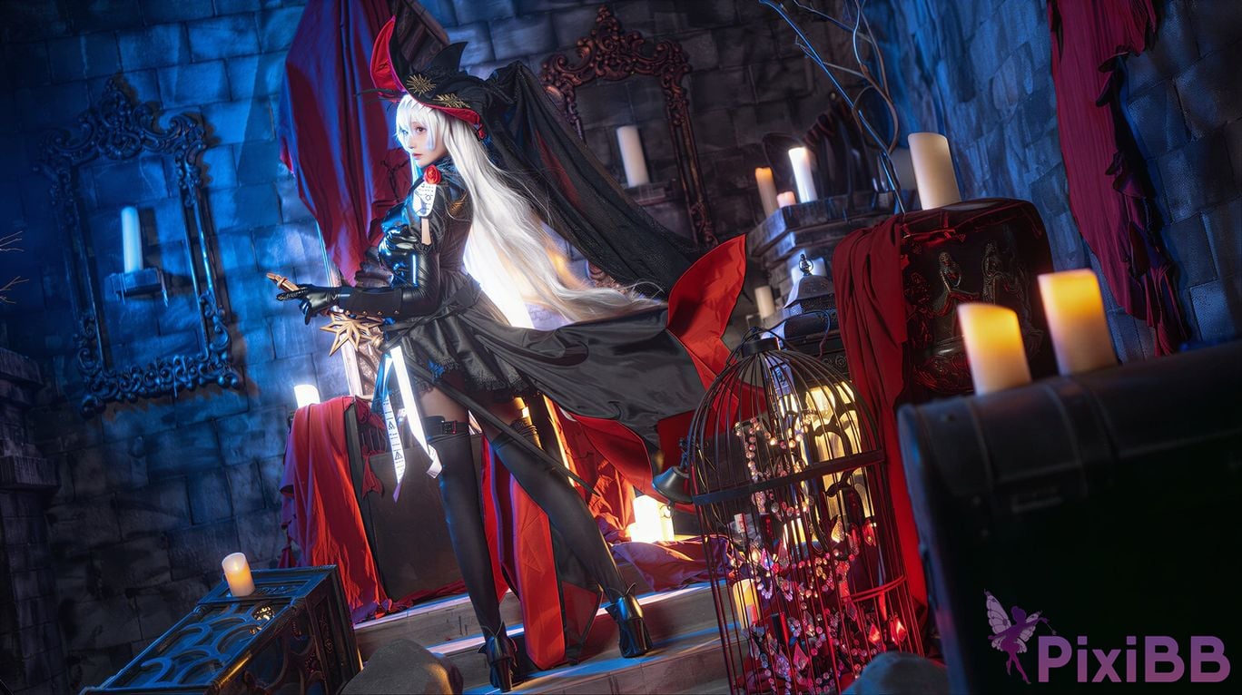 Cosplayer Guahi Sauce Arknights ghost shark PixiBB.COM 013