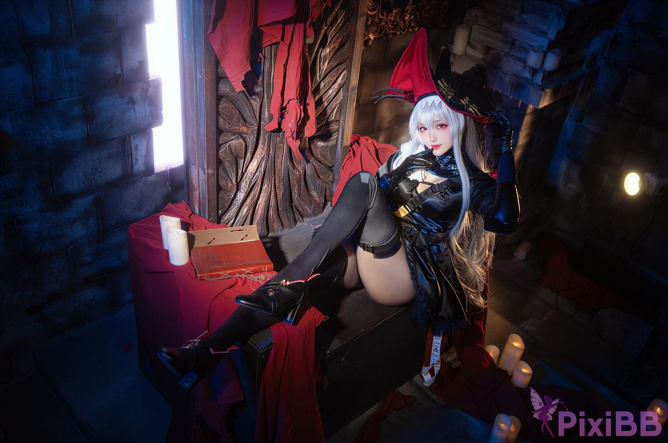 Cosplayer Guahi Sauce Arknights ghost shark PixiBB.COM 017