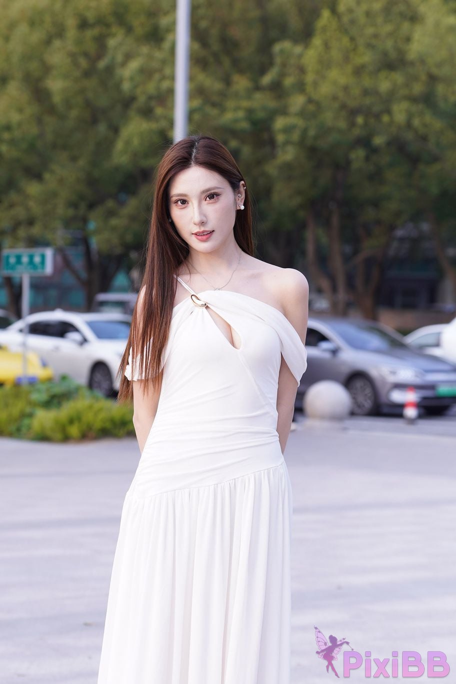 Featured Street Photography Works No.5975 Xiao Yuanbao white dress PixiBB.COM 002