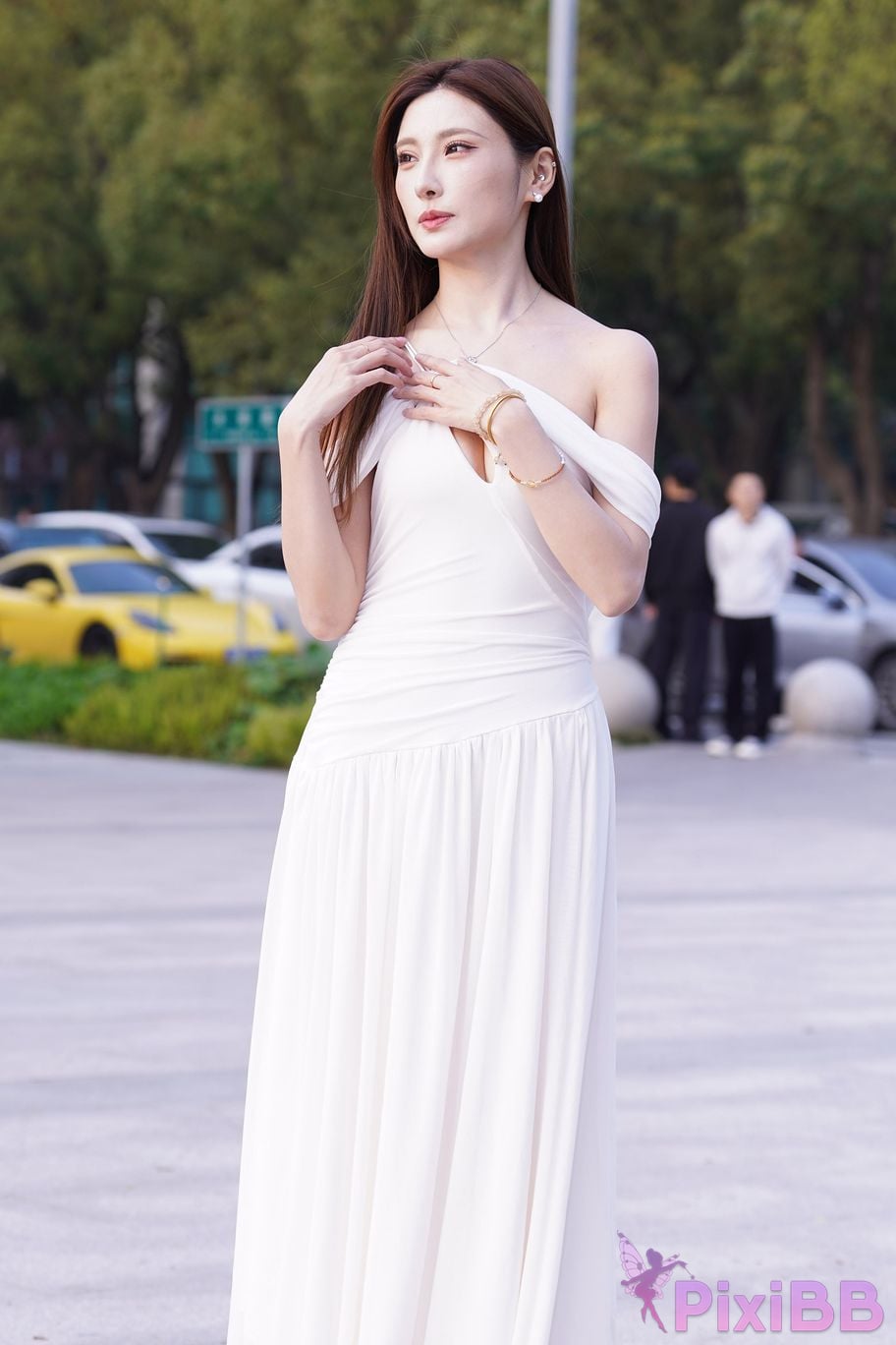 Featured Street Photography Works No.5975 Xiao Yuanbao white dress PixiBB.COM 006