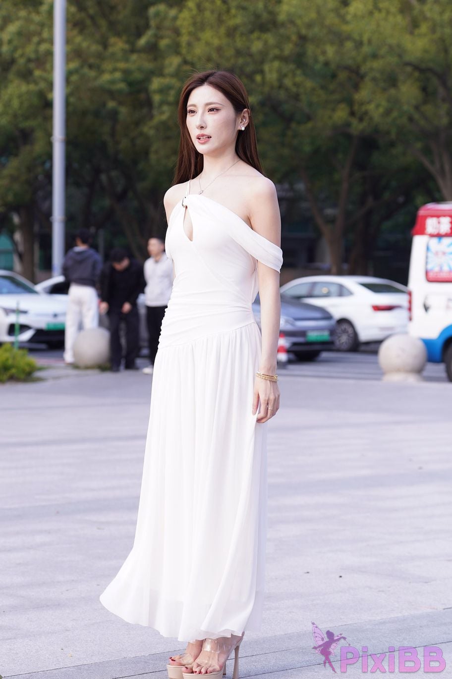 Featured Street Photography Works No.5975 Xiao Yuanbao white dress PixiBB.COM 008