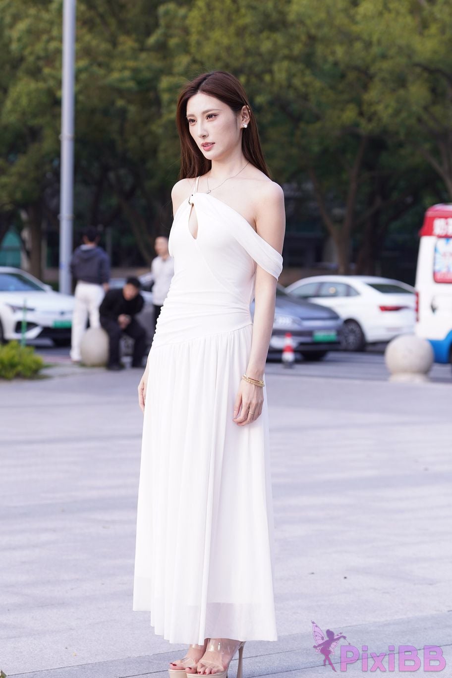 Featured Street Photography Works No.5975 Xiao Yuanbao white dress PixiBB.COM 010