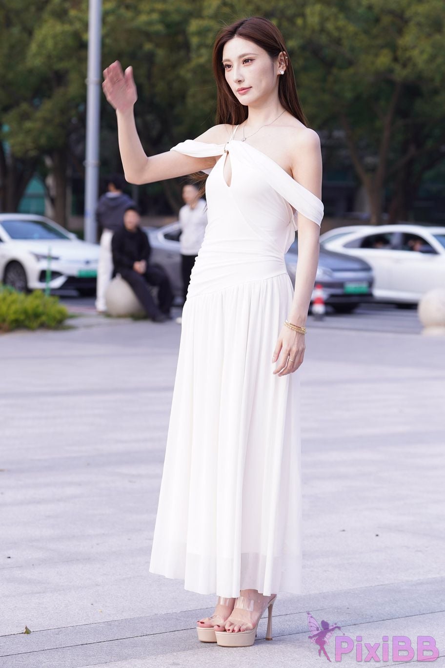 Featured Street Photography Works No.5975 Xiao Yuanbao white dress PixiBB.COM 011