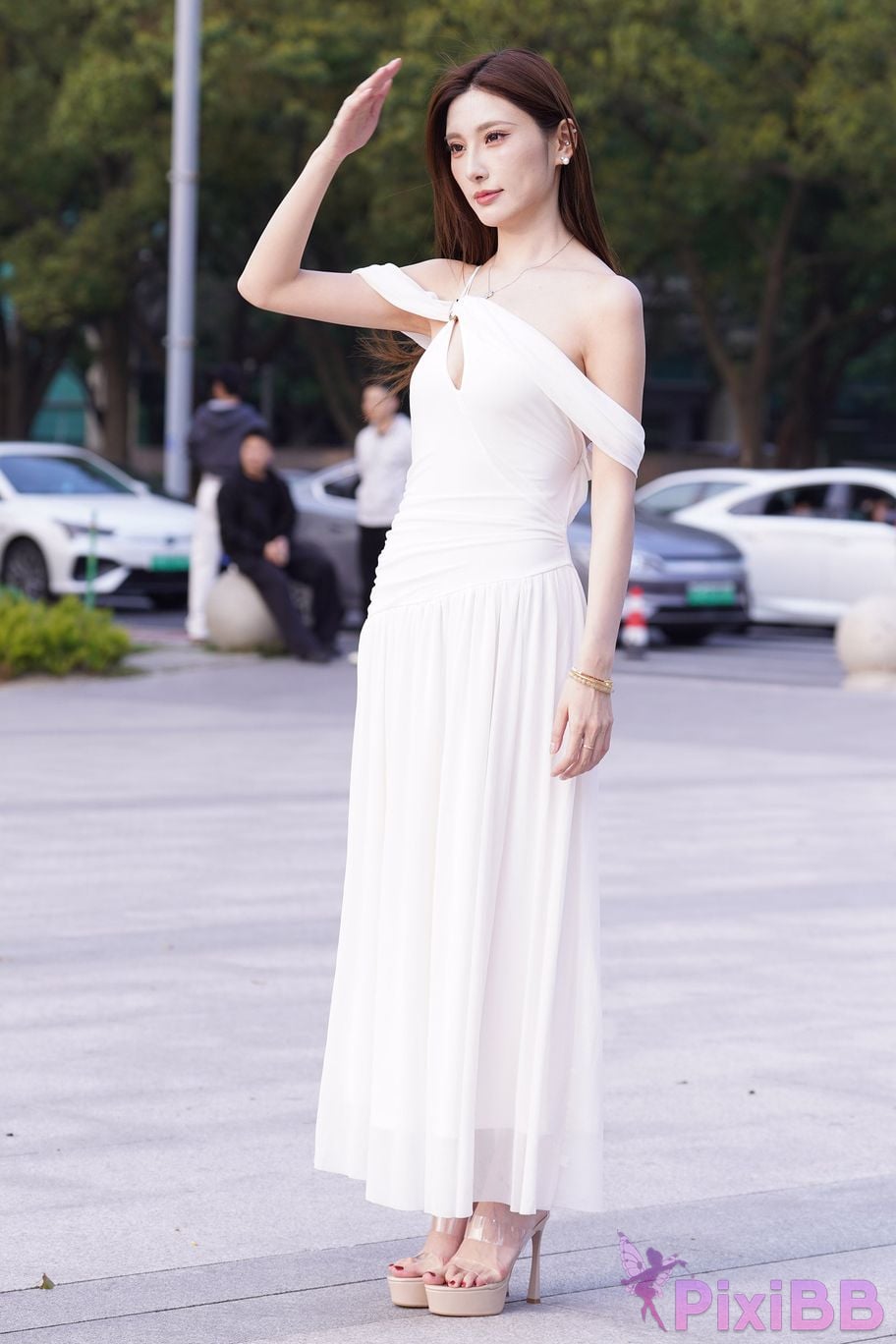 Featured Street Photography Works No.5975 Xiao Yuanbao white dress PixiBB.COM 012