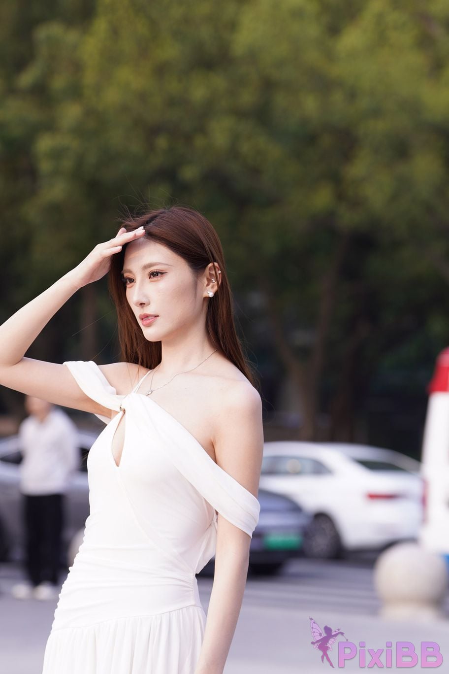 Featured Street Photography Works No.5975 Xiao Yuanbao white dress PixiBB.COM 013