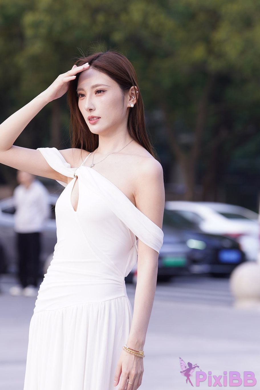 Featured Street Photography Works No.5975 Xiao Yuanbao white dress PixiBB.COM 014