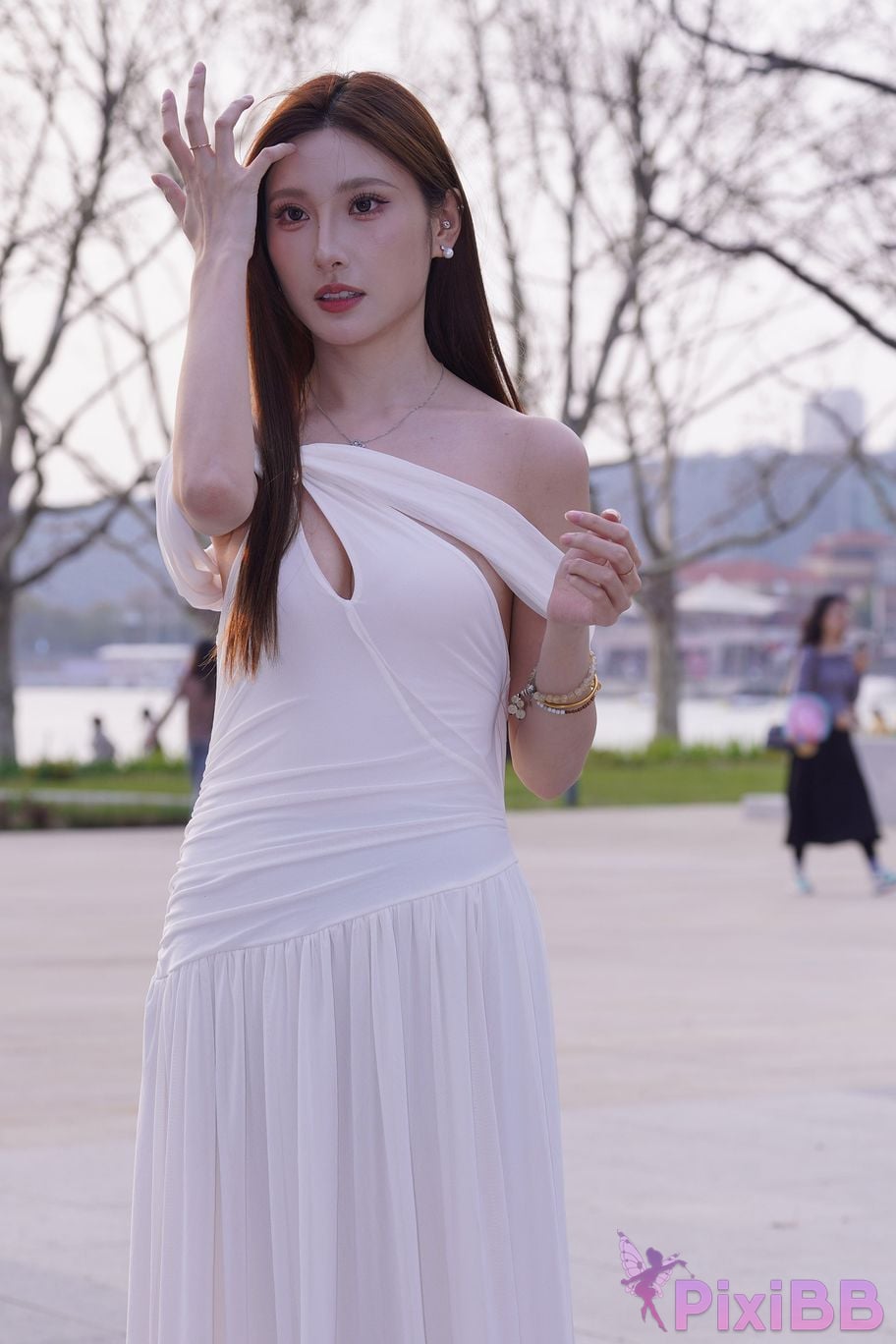 Featured Street Photography Works No.5975 Xiao Yuanbao white dress PixiBB.COM 017