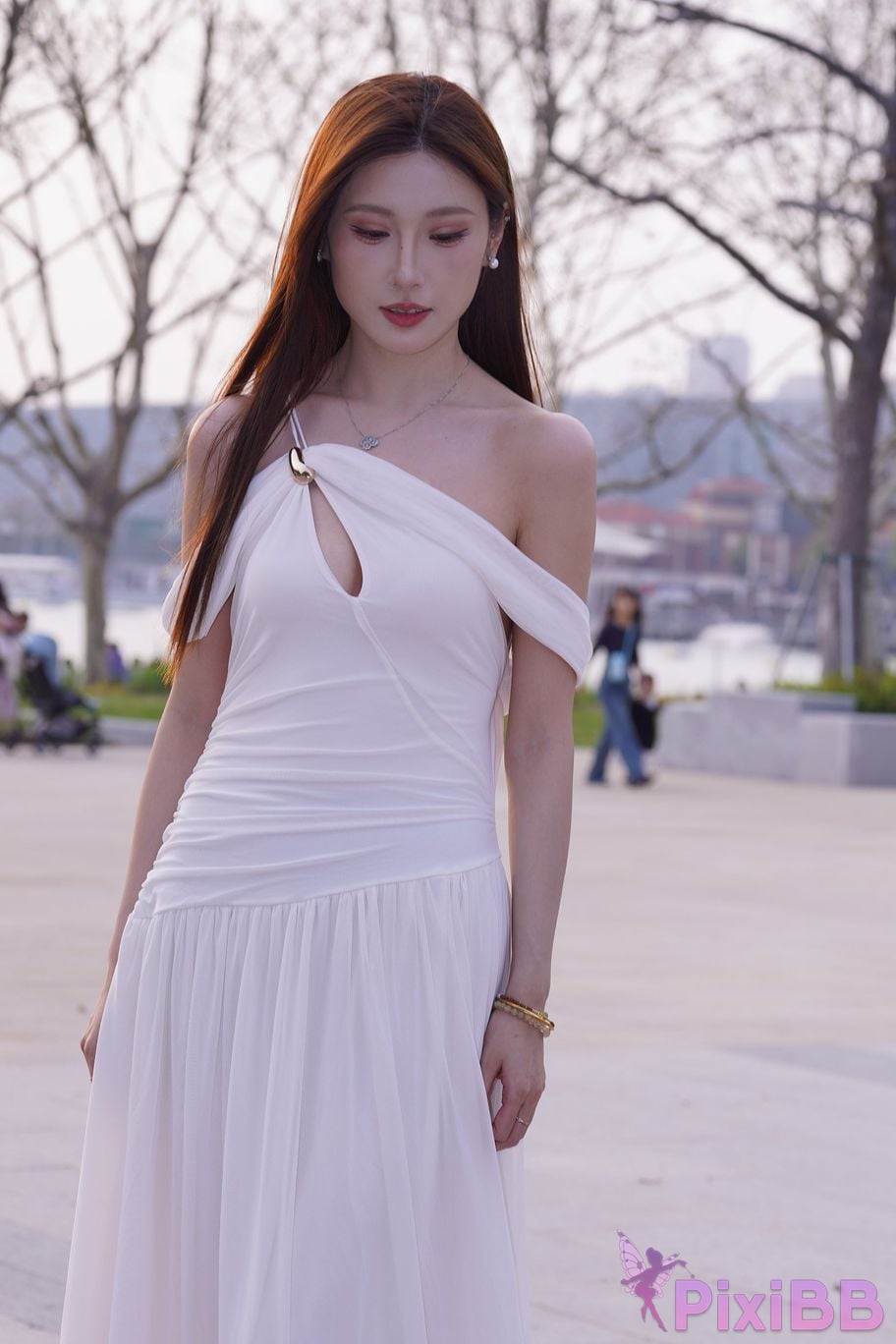 Featured Street Photography Works No.5975 Xiao Yuanbao white dress PixiBB.COM 018