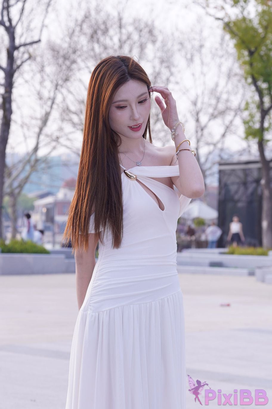 Featured Street Photography Works No.5975 Xiao Yuanbao white dress PixiBB.COM 025
