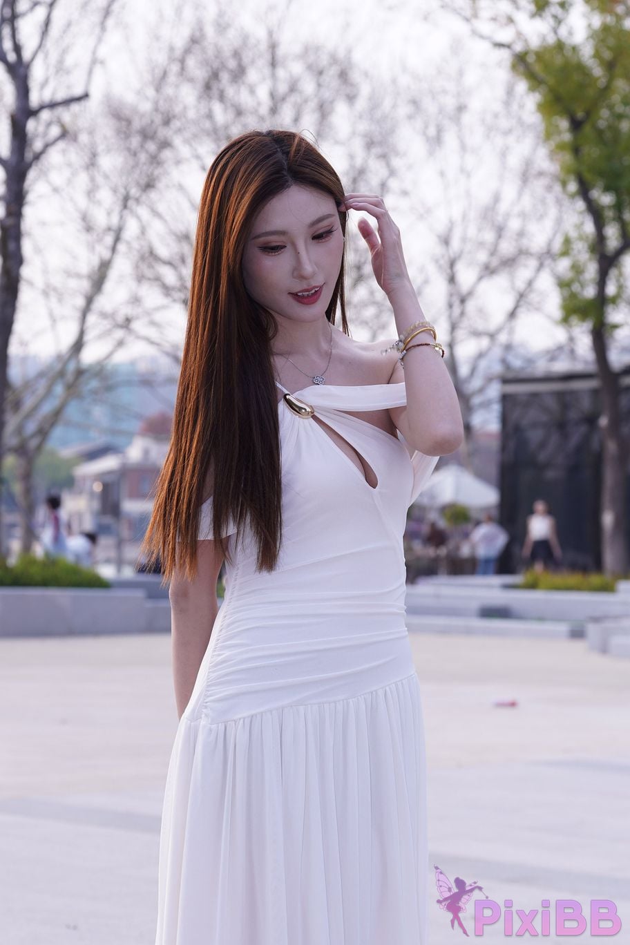 Featured Street Photography Works No.5975 Xiao Yuanbao white dress PixiBB.COM 026