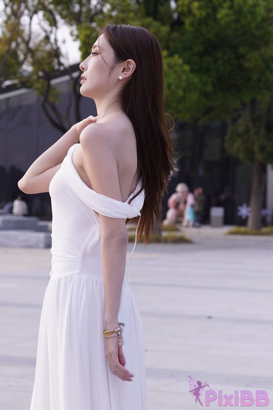 Featured Street Photography Works No.5975 Xiao Yuanbao white dress PixiBB.COM 041