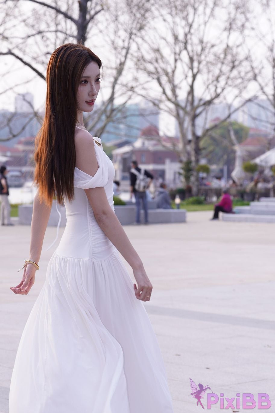 Featured Street Photography Works No.5975 Xiao Yuanbao white dress PixiBB.COM 051