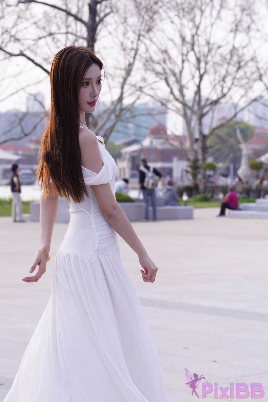 Featured Street Photography Works No.5975 Xiao Yuanbao white dress PixiBB.COM 052