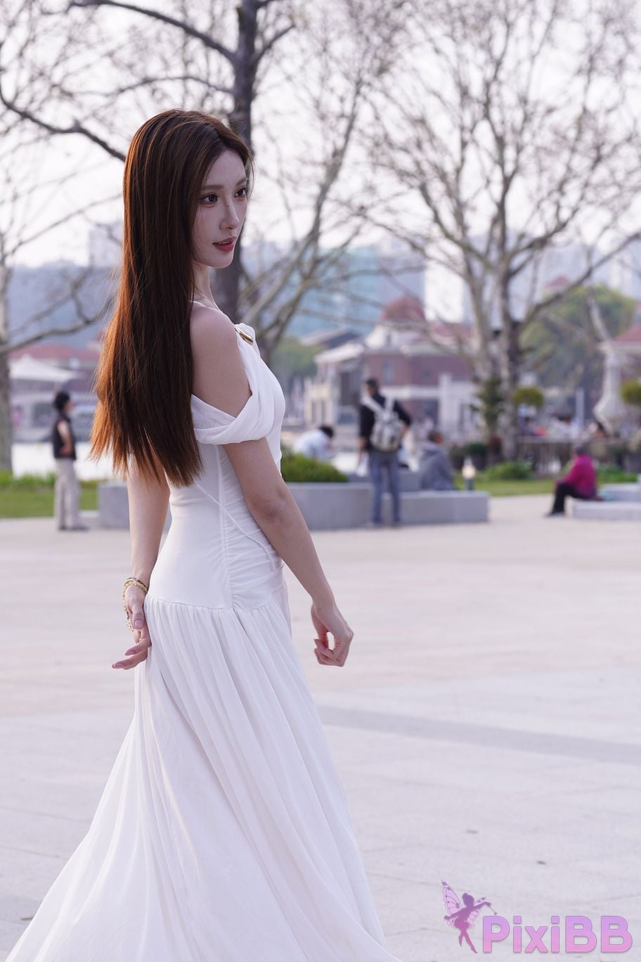 Featured Street Photography Works No.5975 Xiao Yuanbao white dress PixiBB.COM 053