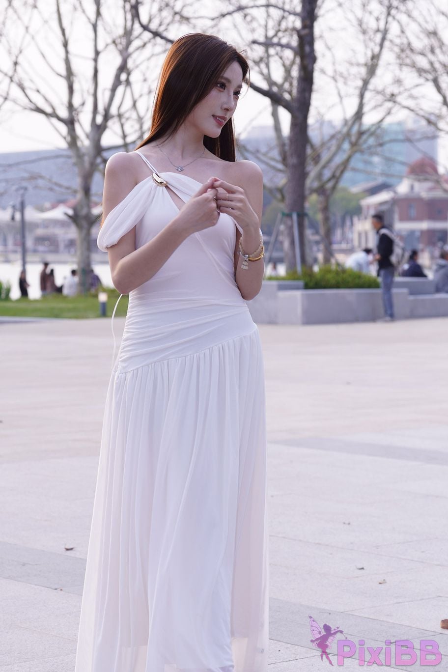 Featured Street Photography Works No.5975 Xiao Yuanbao white dress PixiBB.COM 061
