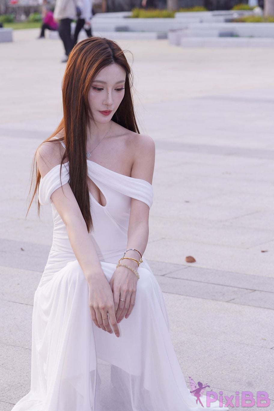 Featured Street Photography Works No.5975 Xiao Yuanbao white dress PixiBB.COM 075