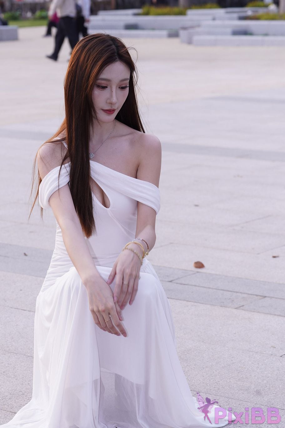 Featured Street Photography Works No.5975 Xiao Yuanbao white dress PixiBB.COM 076