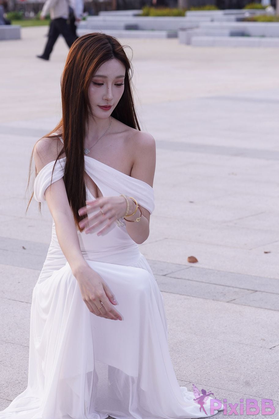 Featured Street Photography Works No.5975 Xiao Yuanbao white dress PixiBB.COM 077