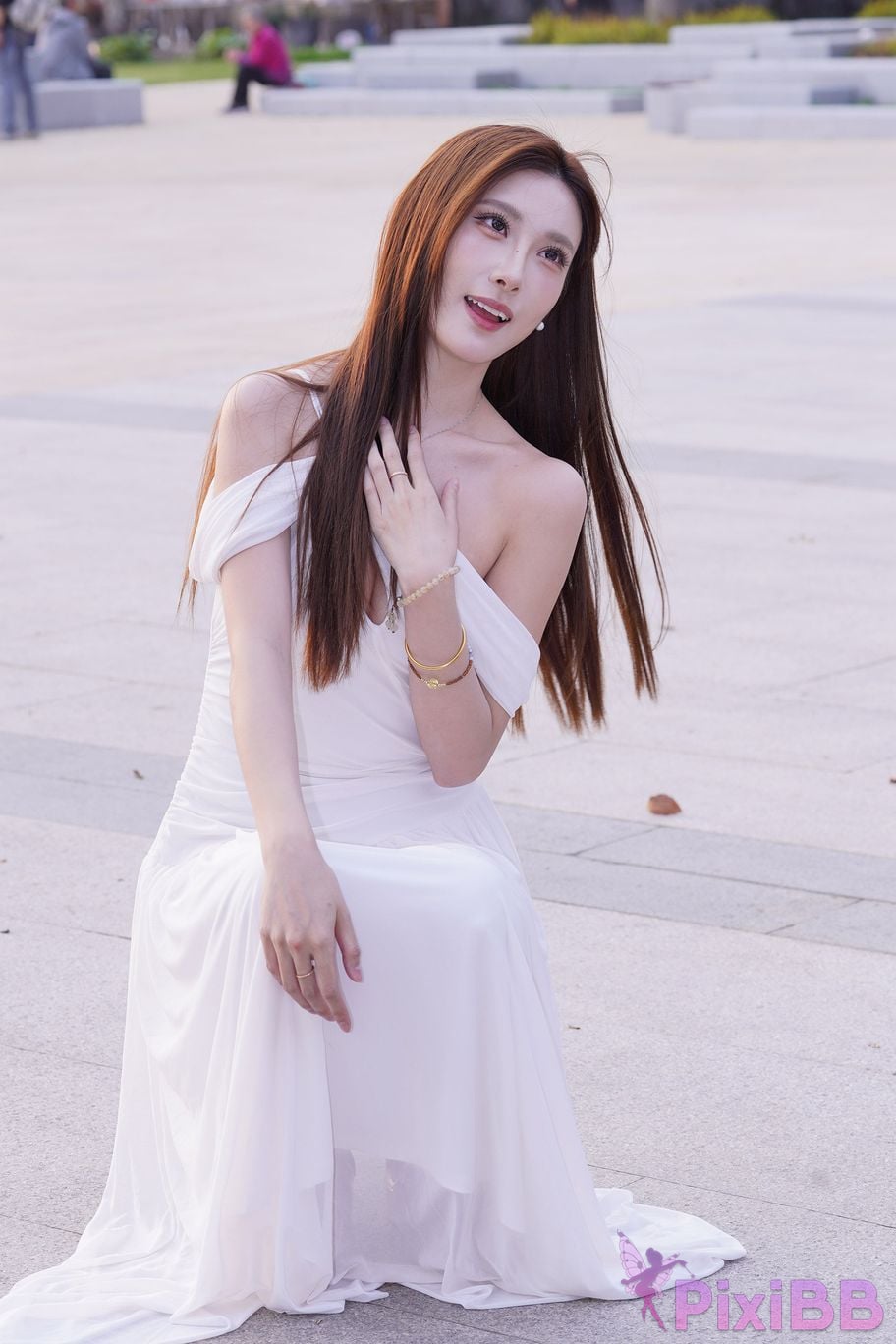 Featured Street Photography Works No.5975 Xiao Yuanbao white dress PixiBB.COM 078