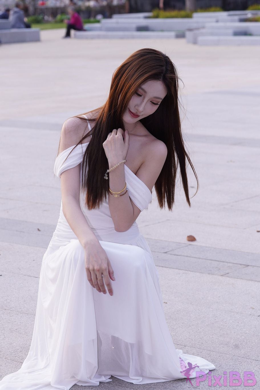 Featured Street Photography Works No.5975 Xiao Yuanbao white dress PixiBB.COM 081