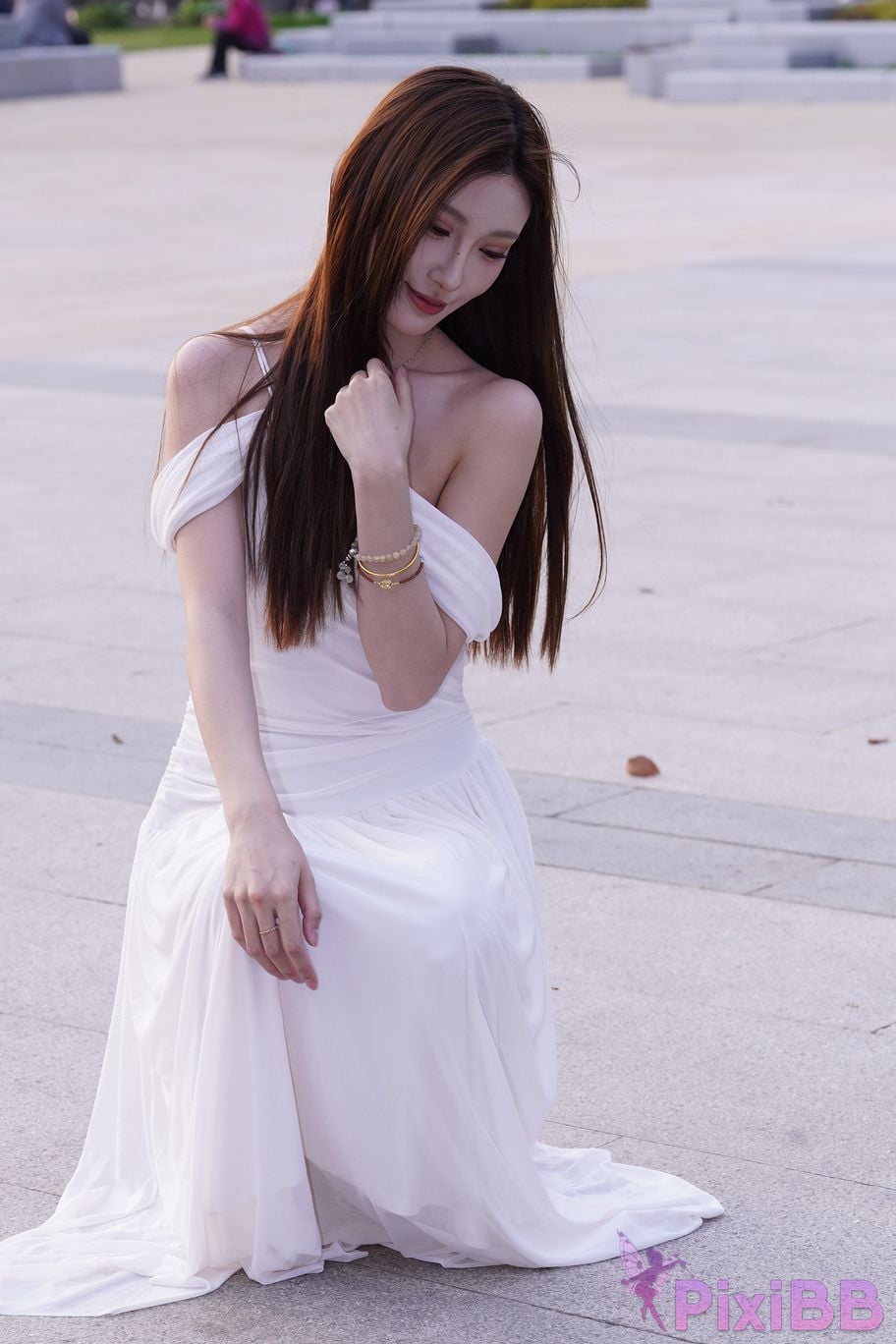 Featured Street Photography Works No.5975 Xiao Yuanbao white dress PixiBB.COM 084