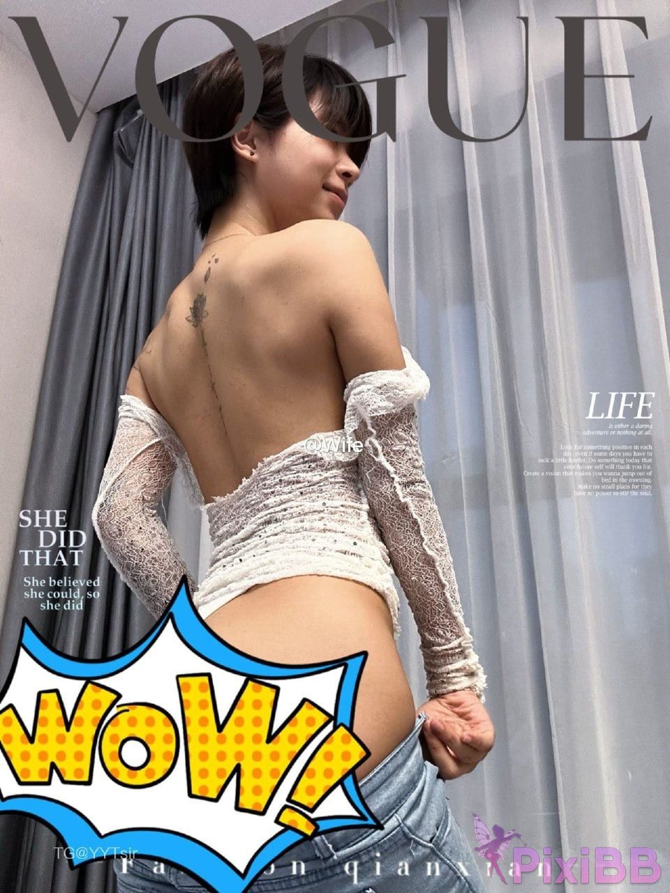 OtherXXX The cat with short hair big girl Douyin royal sister A collection of best body views PixiBB.COM 392