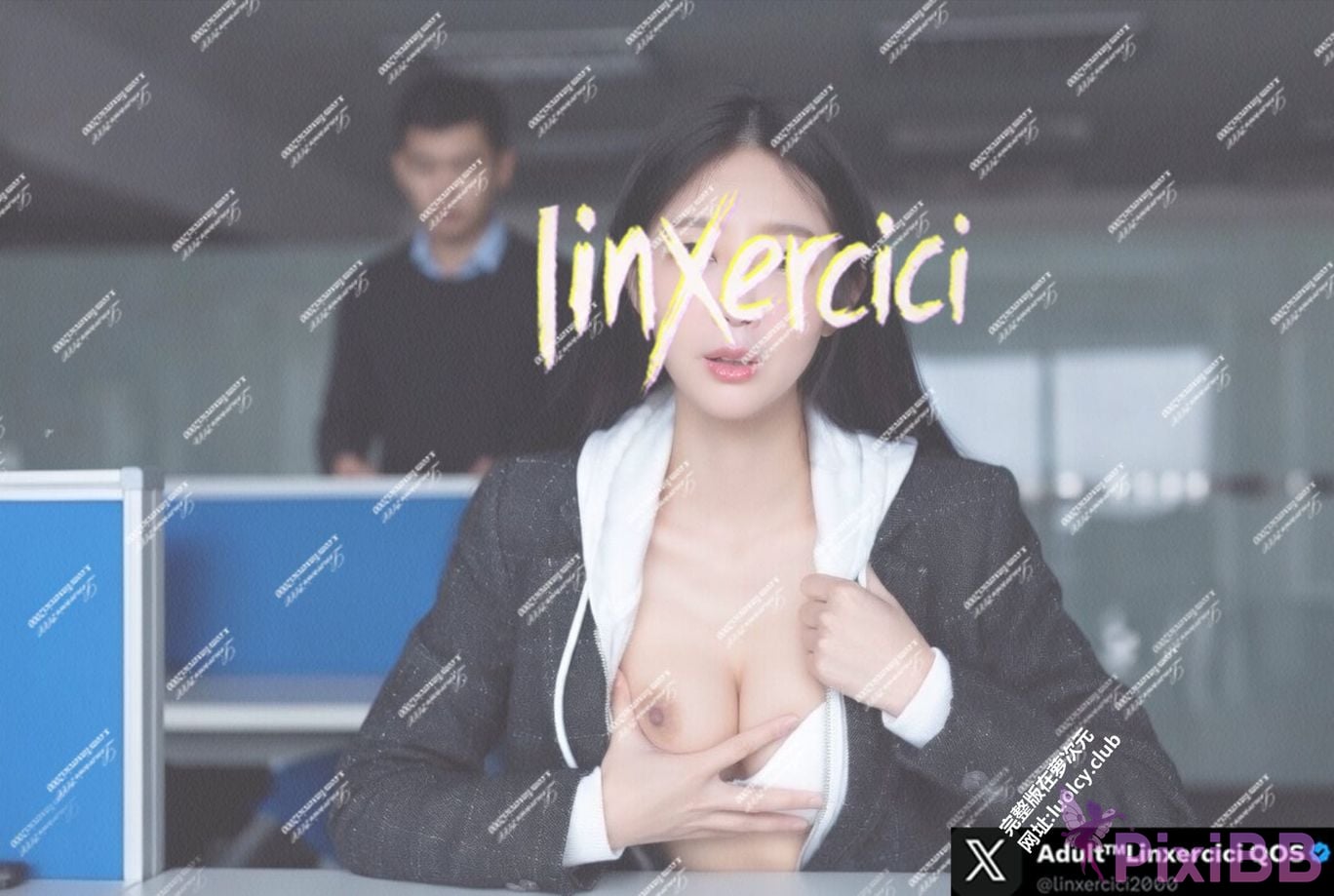 OtherXXX Linxercici Big tits contrast bitch front exposed outdoors PixiBB.COM 190