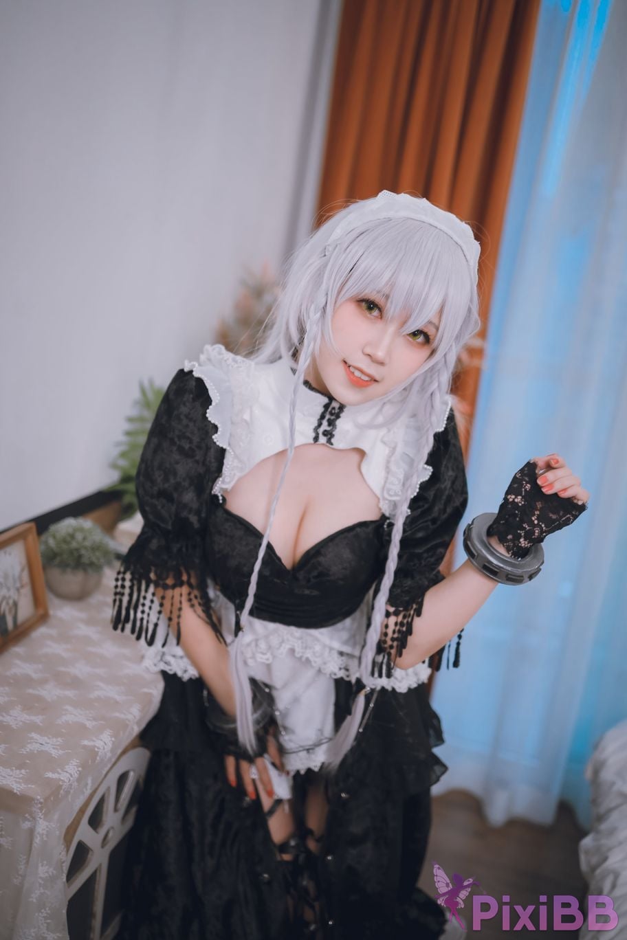 Cosplay The years are constantly passing w Azur Blue Route Hermin PixiBB.COM 004