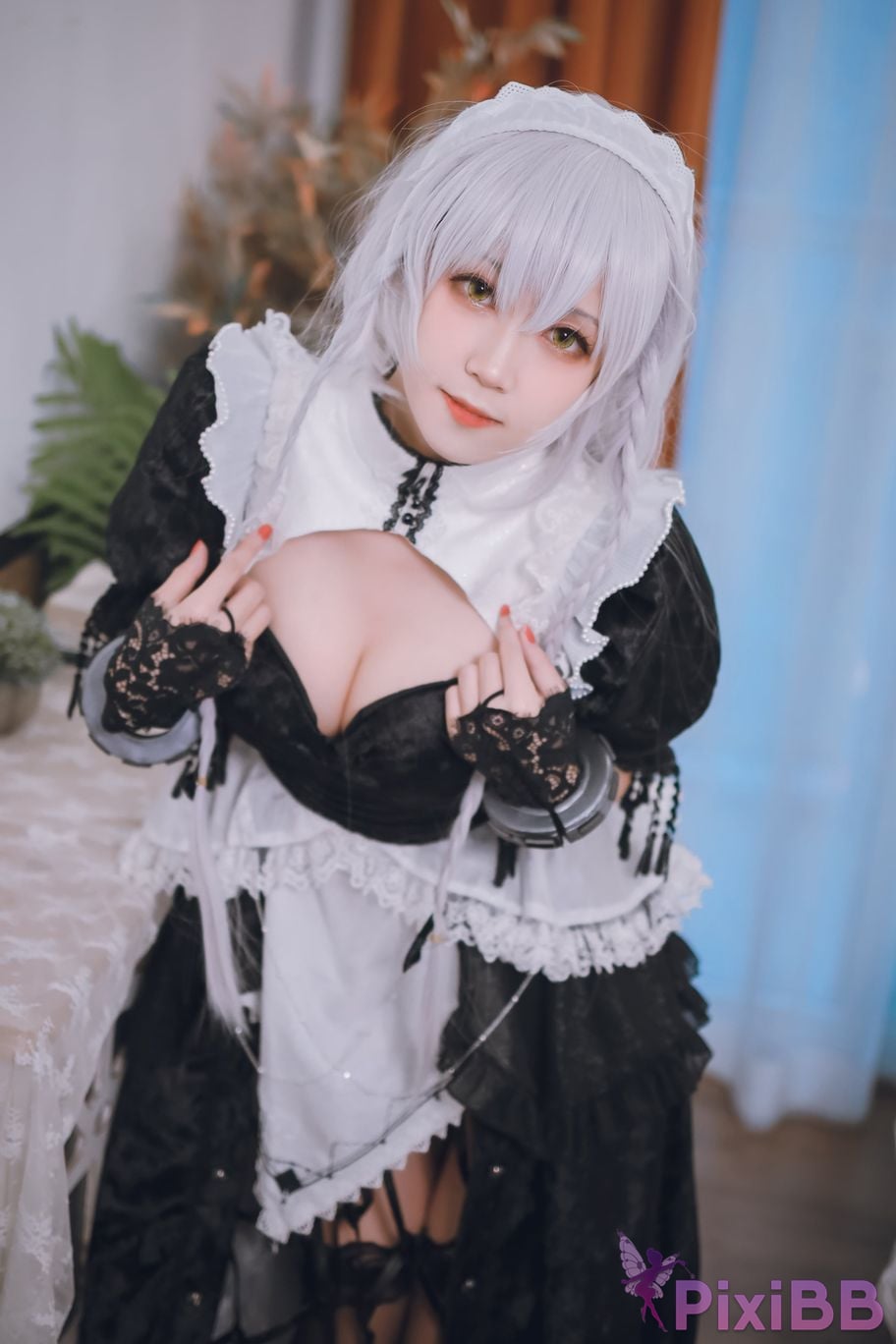 Cosplay The years are constantly passing w Azur Blue Route Hermin PixiBB.COM 006