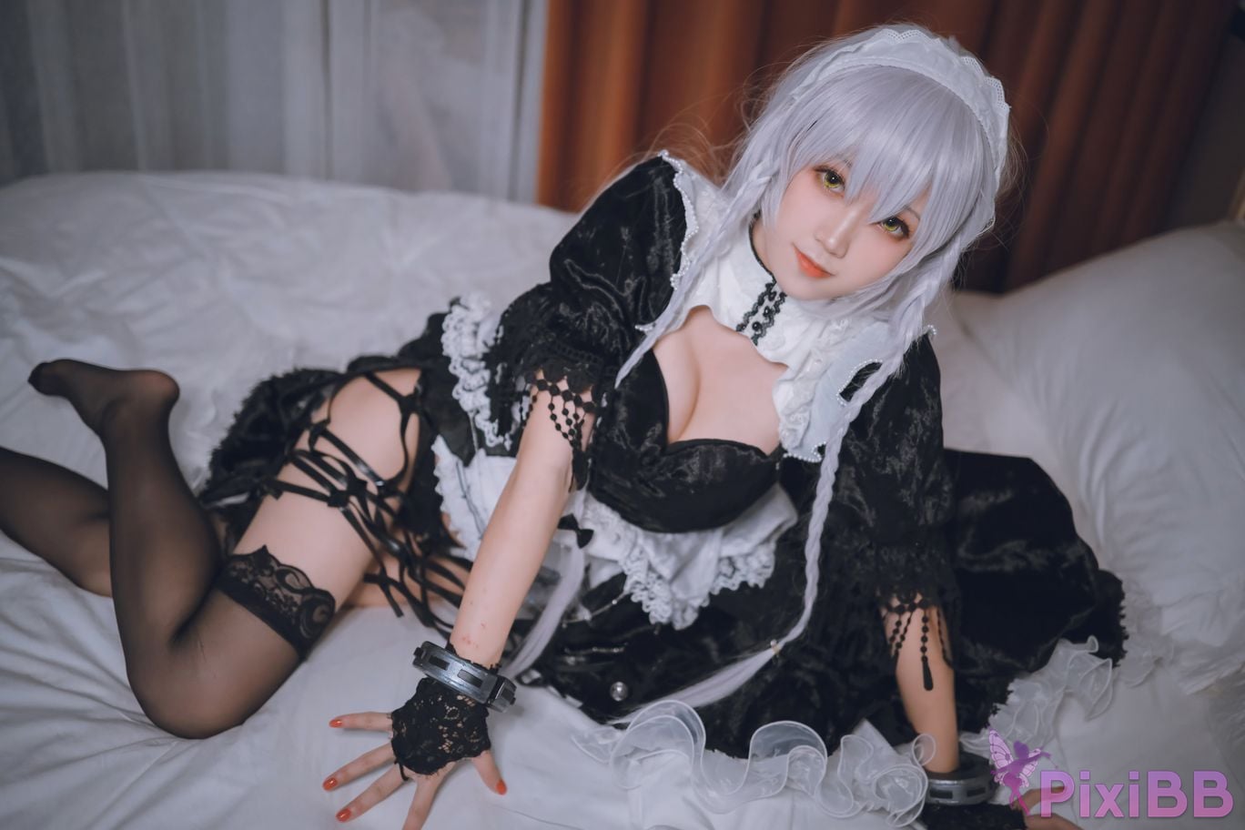 Cosplay The years are constantly passing w Azur Blue Route Hermin PixiBB.COM 027