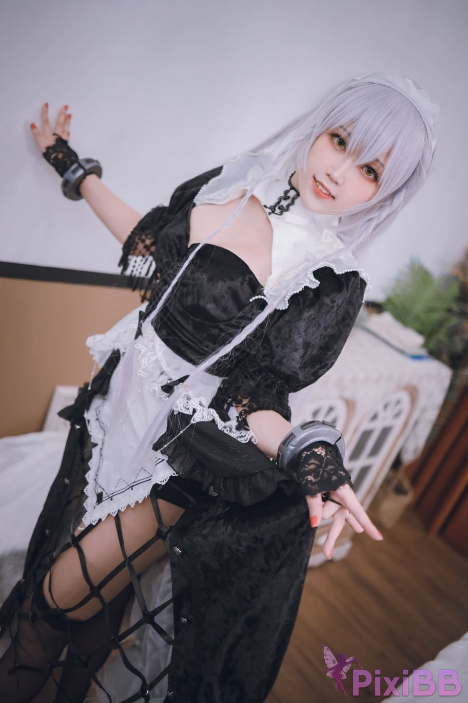 Cosplay The years are constantly passing w Azur Blue Route Hermin PixiBB.COM 030