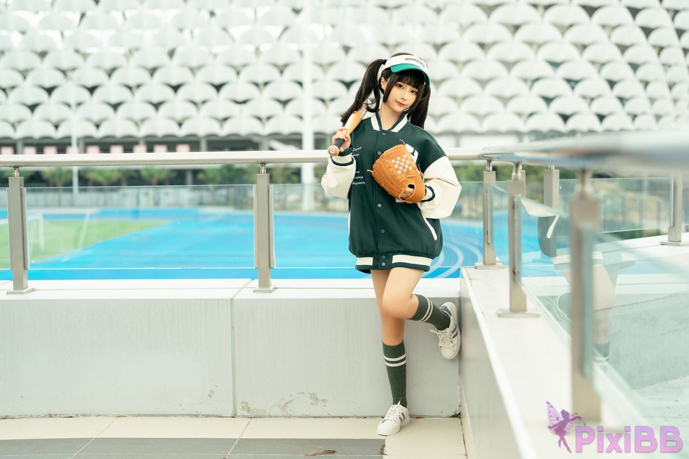 Coser chunmomo Baseball Girl PixiBB.COM 007