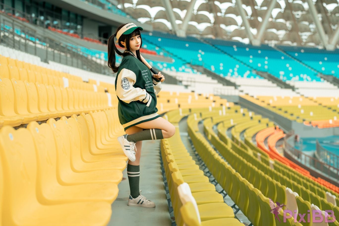 Coser chunmomo Baseball Girl PixiBB.COM 008