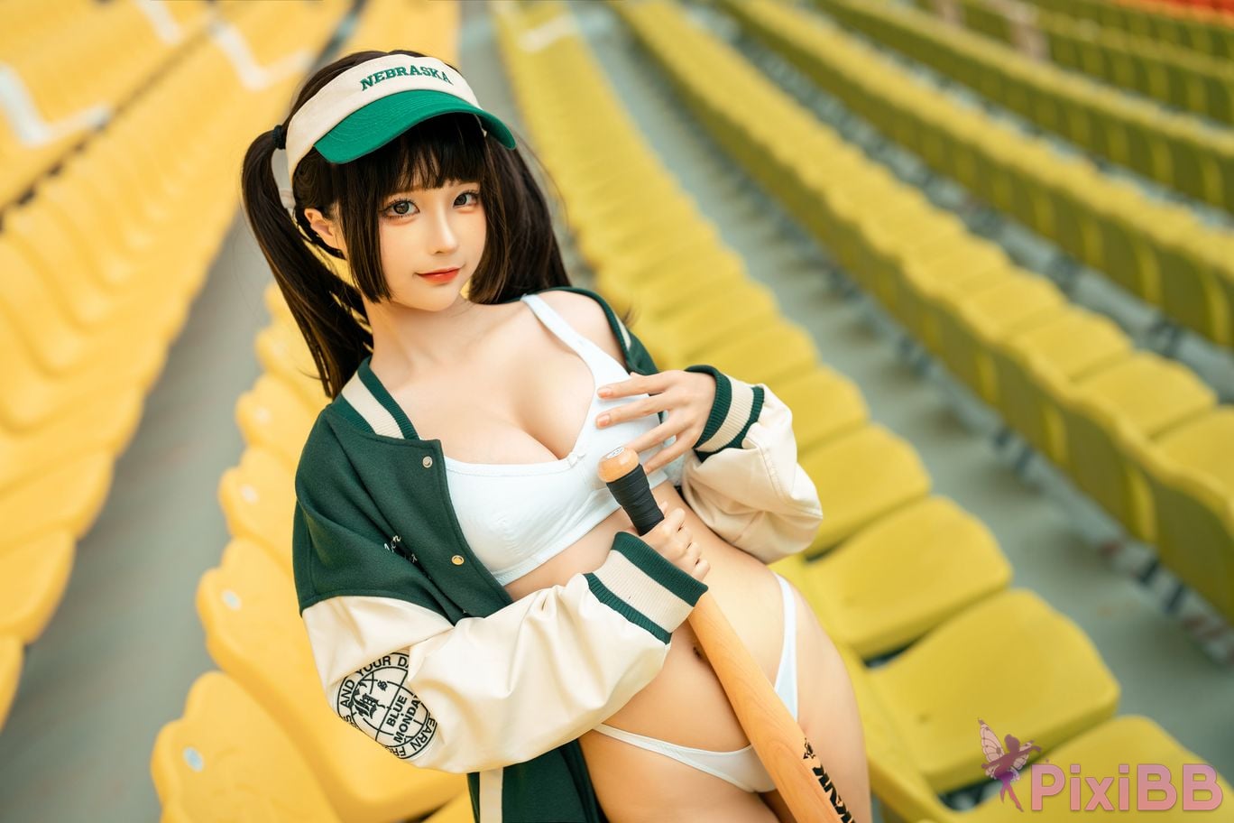Coser chunmomo Baseball Girl PixiBB.COM 014