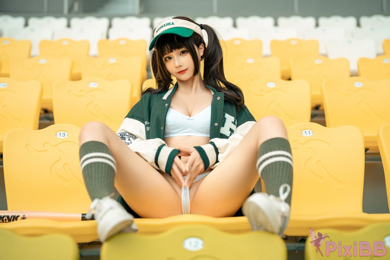 Coser chunmomo Baseball Girl PixiBB.COM 017