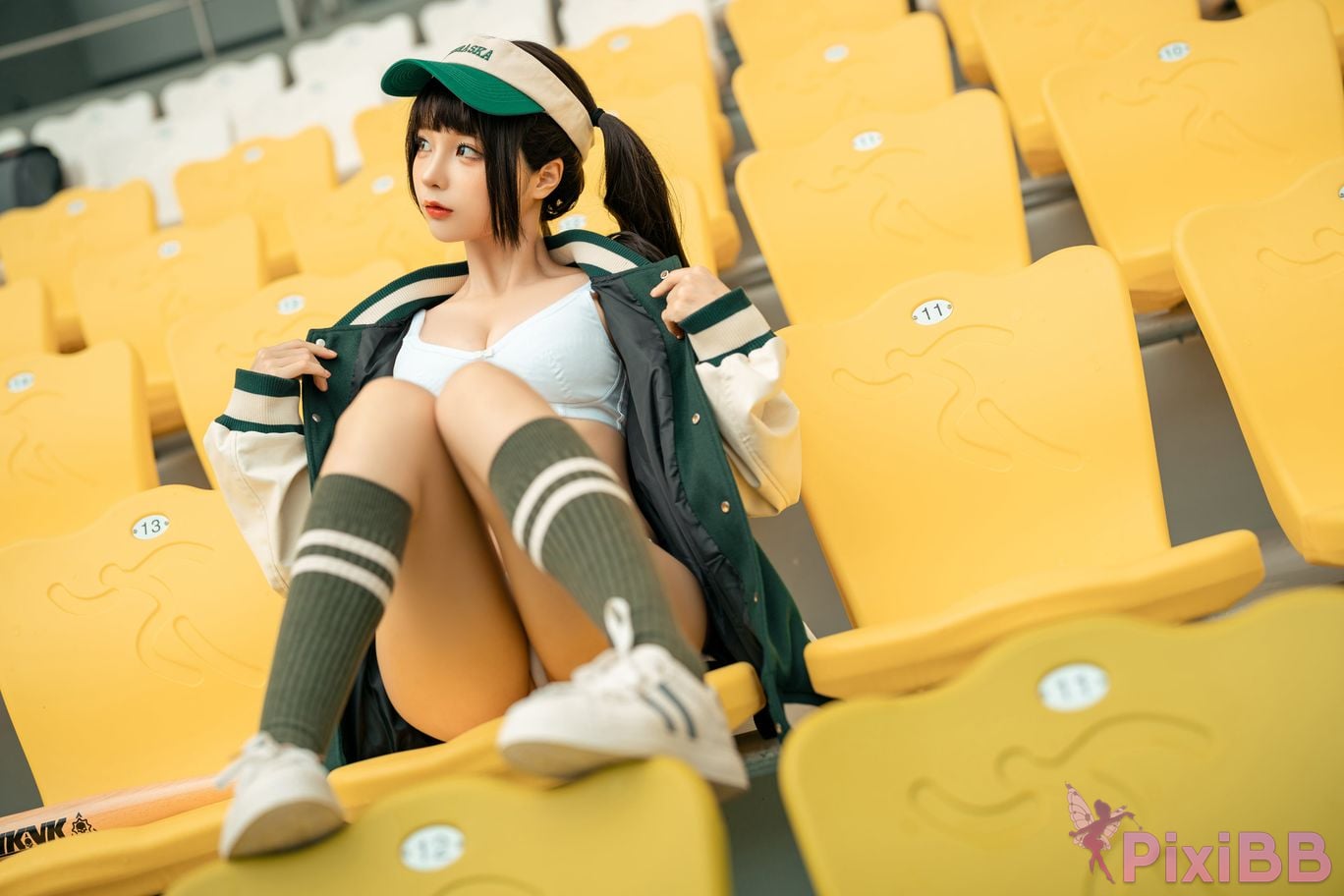 Coser chunmomo Baseball Girl PixiBB.COM 019