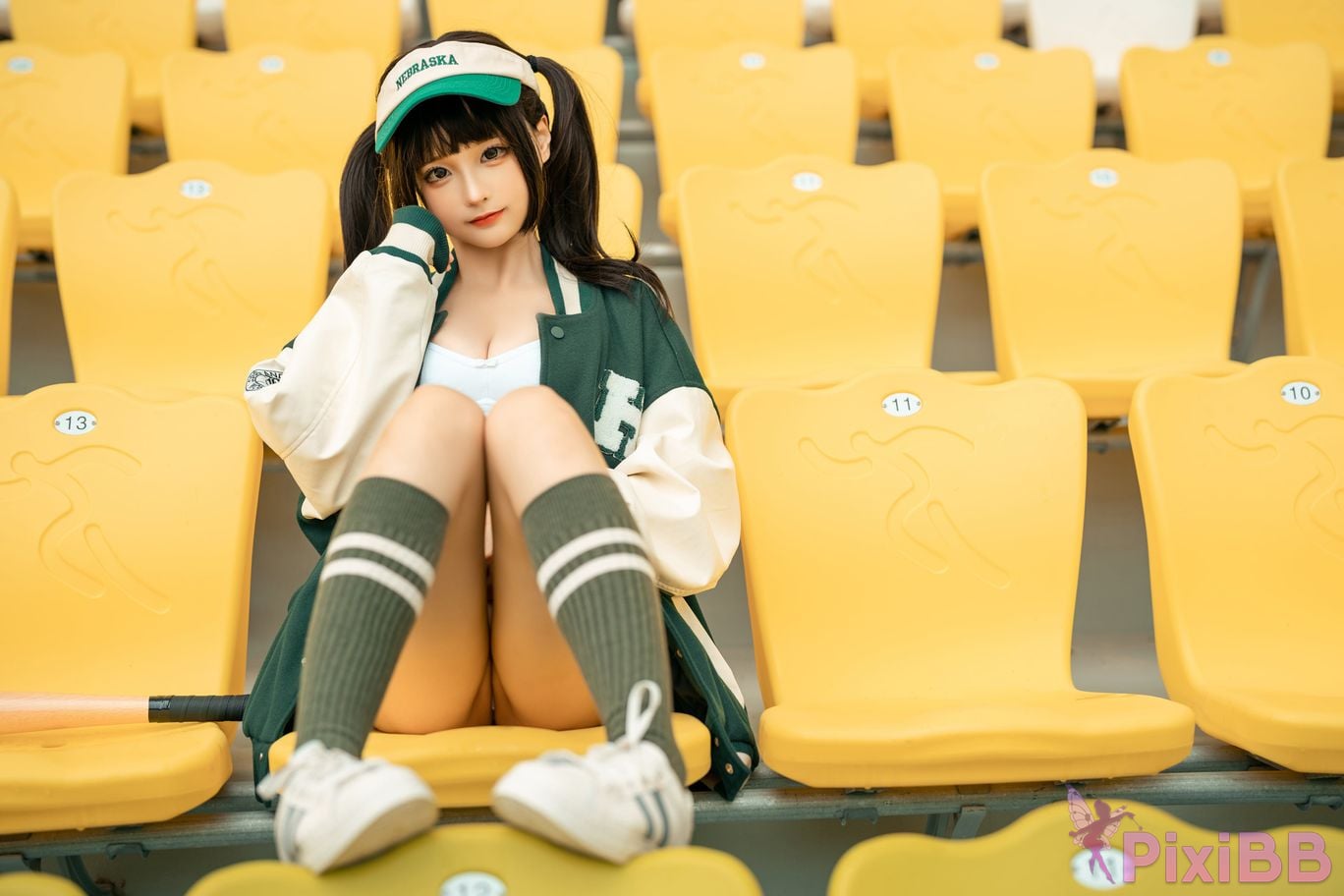 Coser chunmomo Baseball Girl PixiBB.COM 023