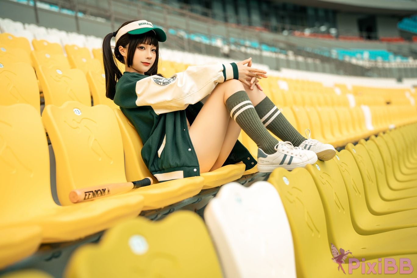 Coser chunmomo Baseball Girl PixiBB.COM 025