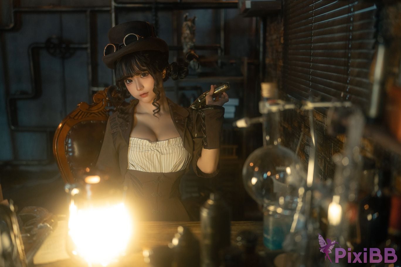 Coser chunmomo Steam Girl PixiBB.COM 016