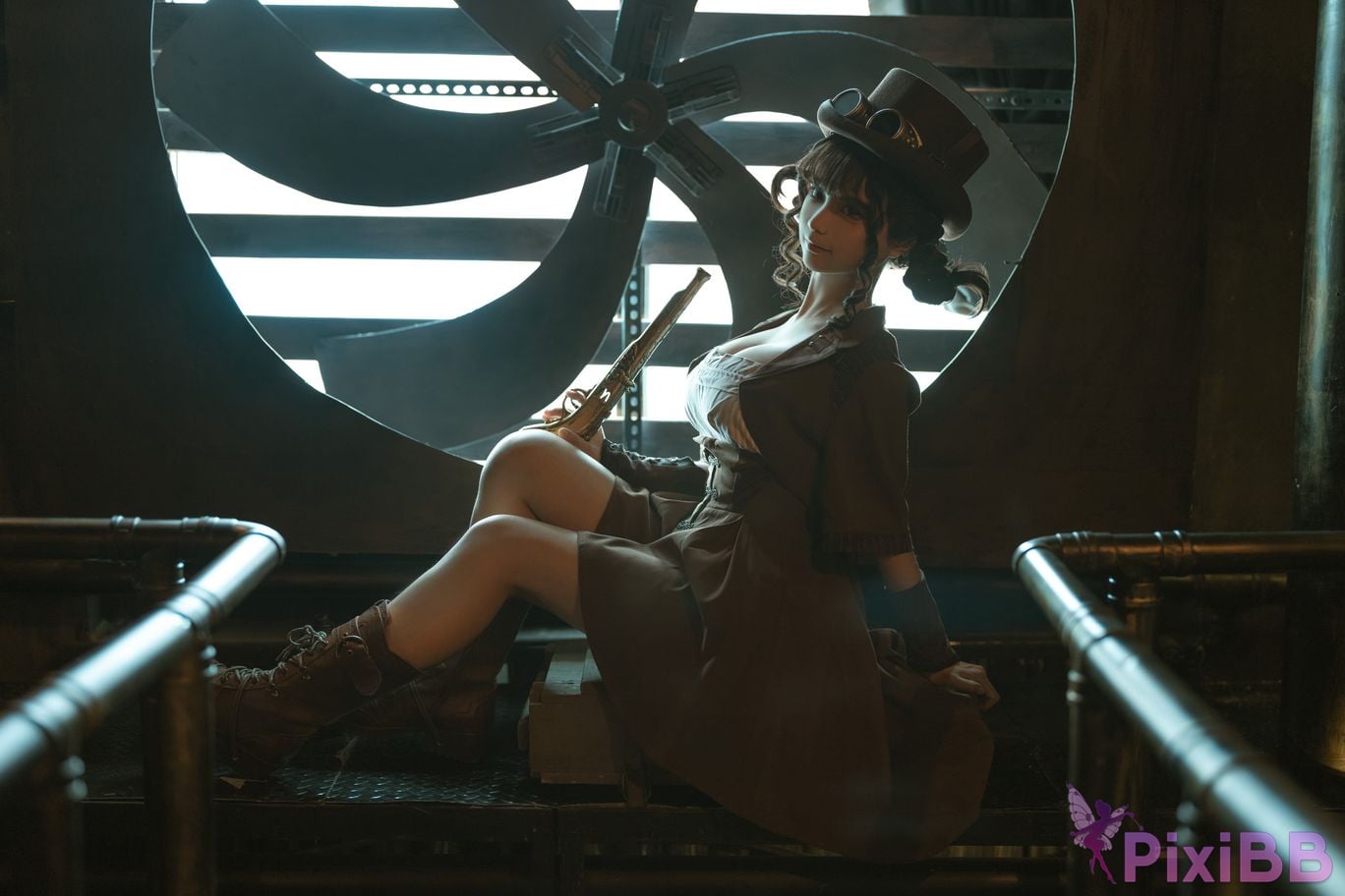 Coser chunmomo Steam Girl PixiBB.COM 033
