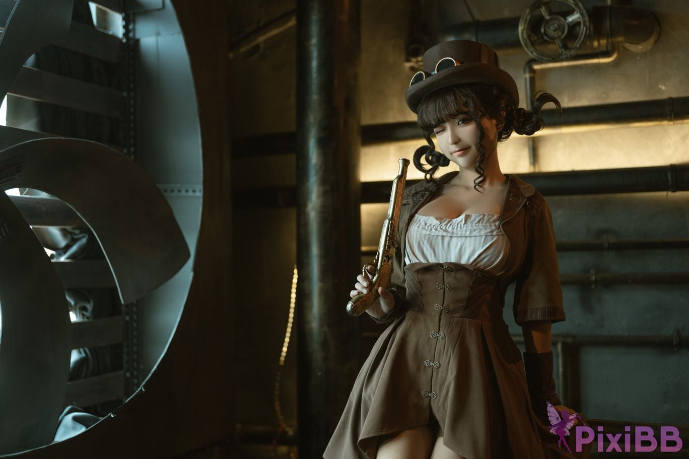 Coser chunmomo Steam Girl PixiBB.COM 038