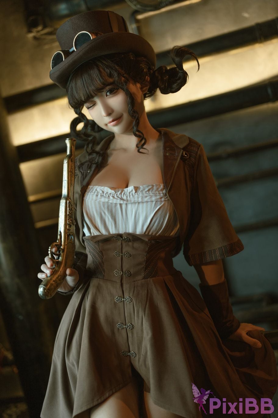 Coser chunmomo Steam Girl PixiBB.COM 039
