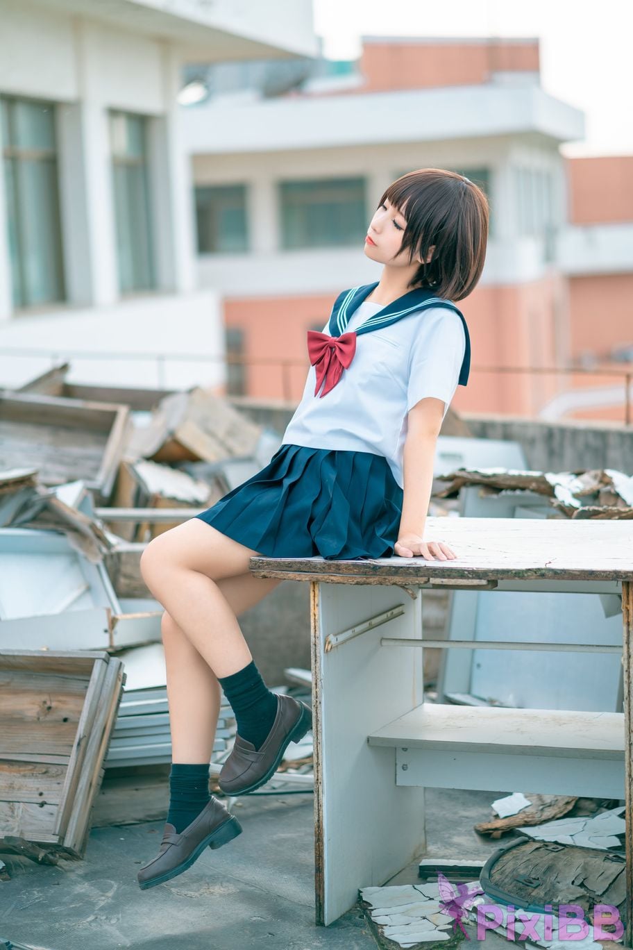 Coser chunmomo chunmomo Vol.035 JK PixiBB.COM 001