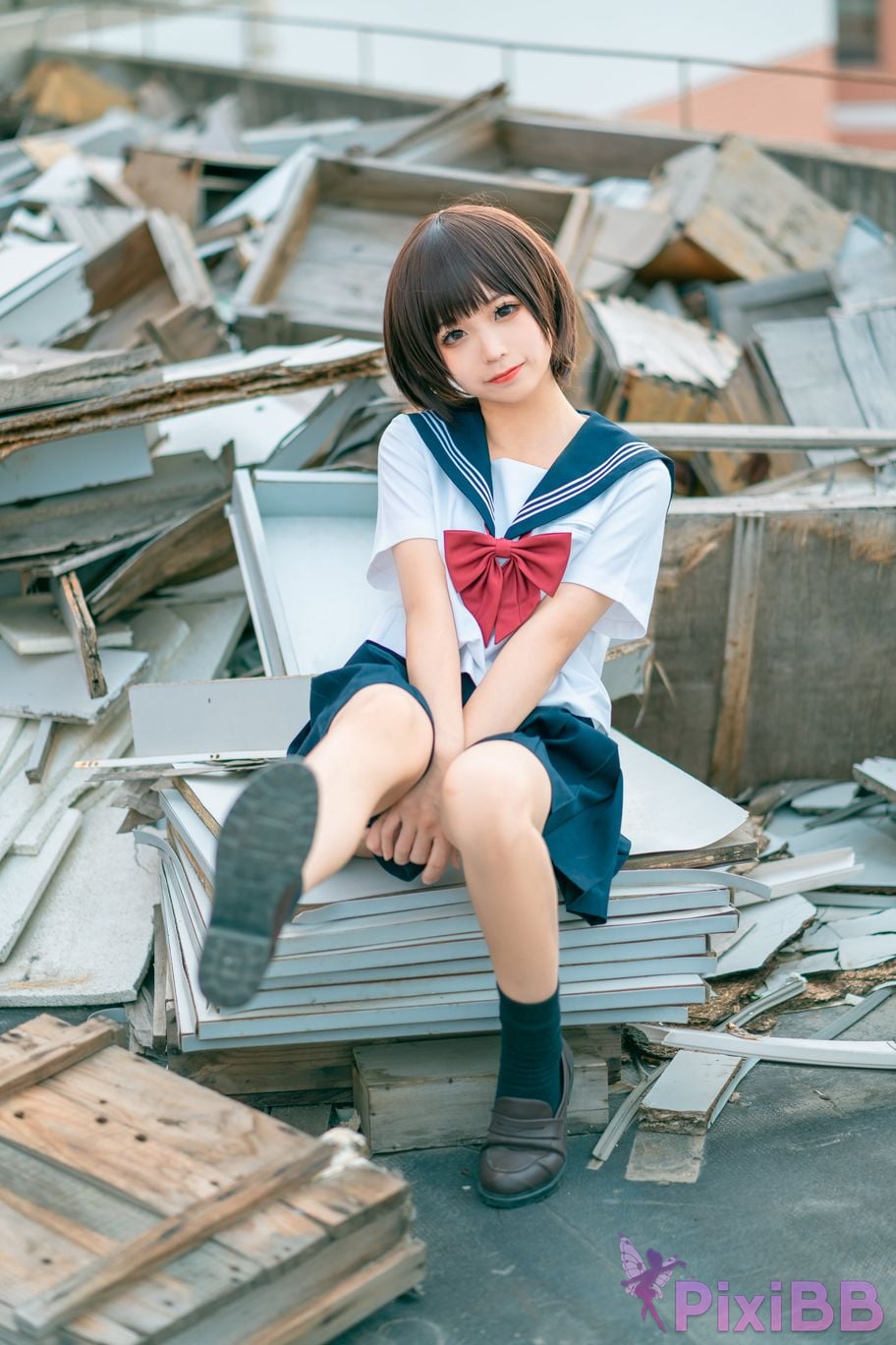 Coser chunmomo chunmomo Vol.035 JK PixiBB.COM 005