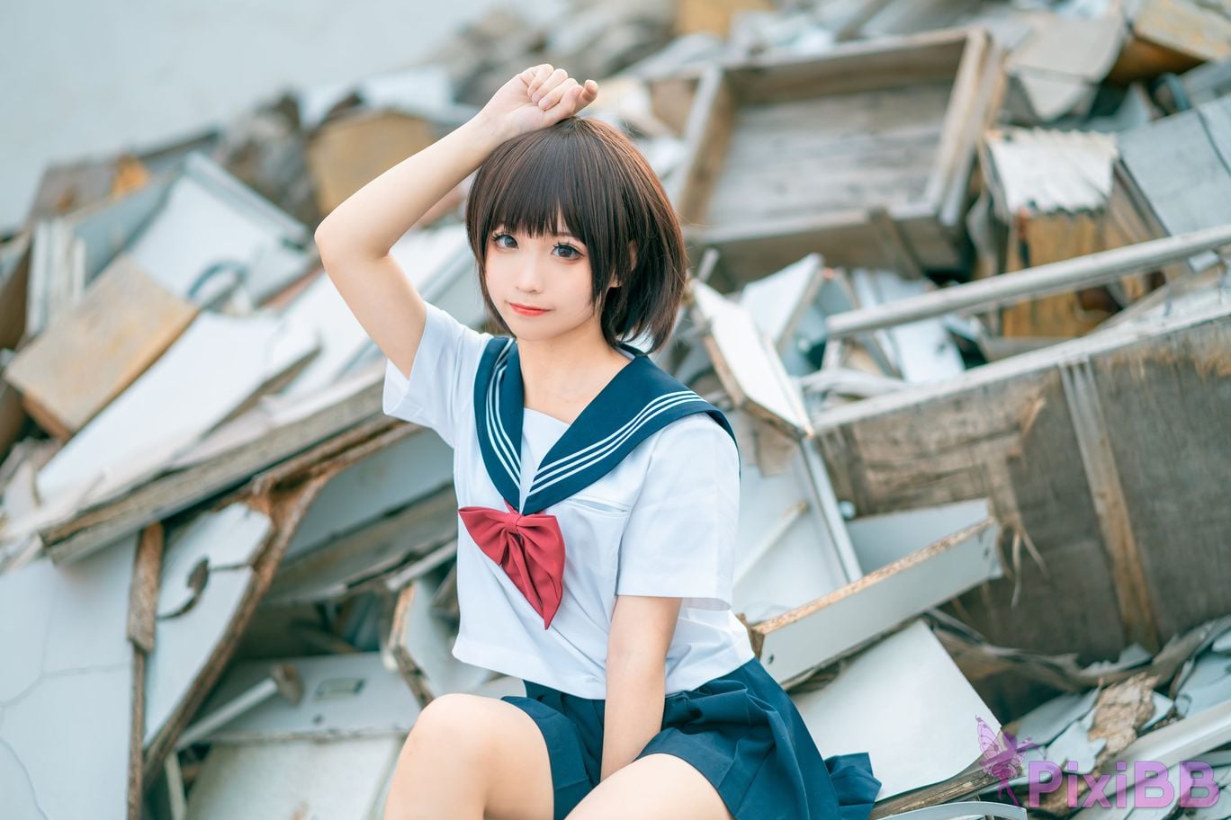 Coser chunmomo chunmomo Vol.035 JK PixiBB.COM 006
