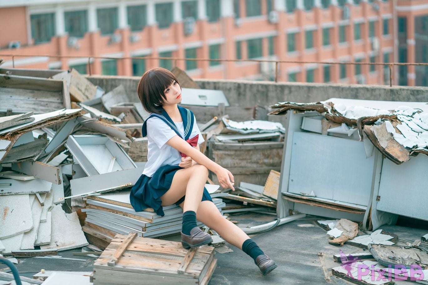 Coser chunmomo chunmomo Vol.035 JK PixiBB.COM 008