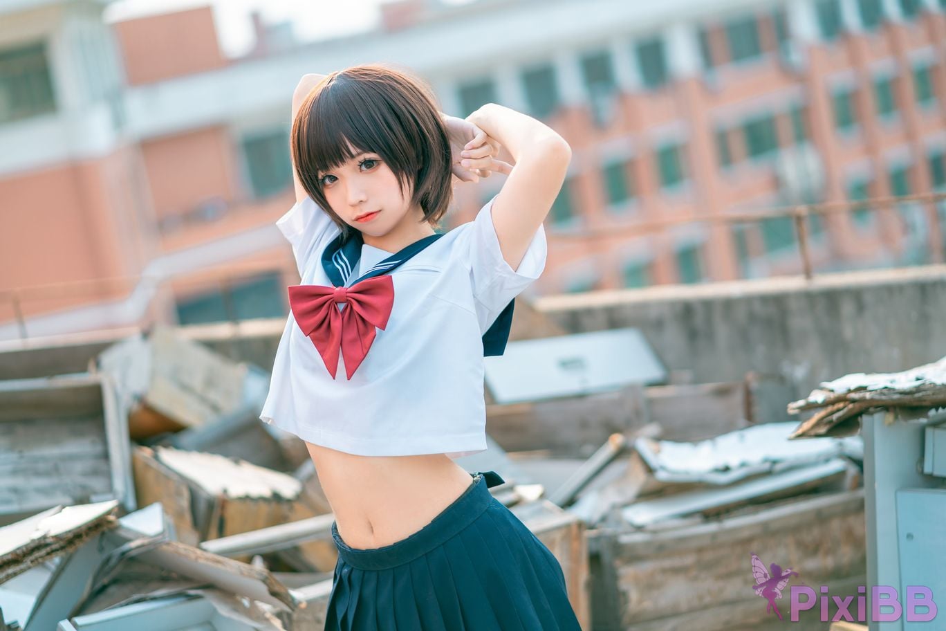 Coser chunmomo chunmomo Vol.035 JK PixiBB.COM 010